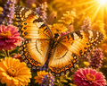 Breathtaking Butterflies #18 – "Golden Monarch"