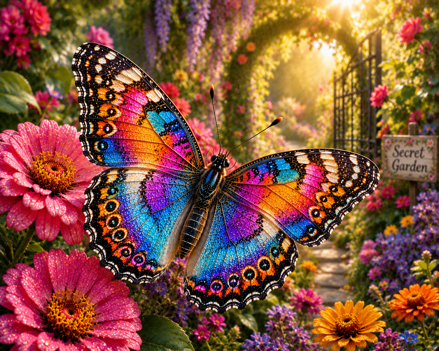 Breathtaking Butterflies #19 – "The Secret Garden"