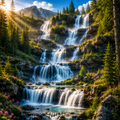 Falling Waters #19 – "Heaven's Stairway"