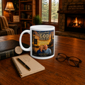 Somebody God Could Use Coffee Mug | Johnny & Janet Hunt Tribute | Mercy Hollow