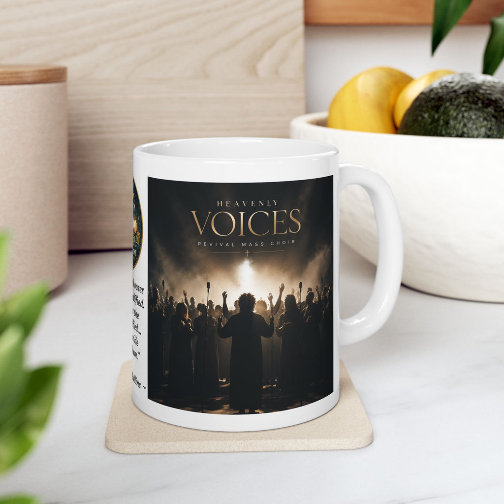 ☕ From the Pool Room to the Pulpit — Coffee Mug | Choir Tribute | Heavenly Voices Revival Mass Choir