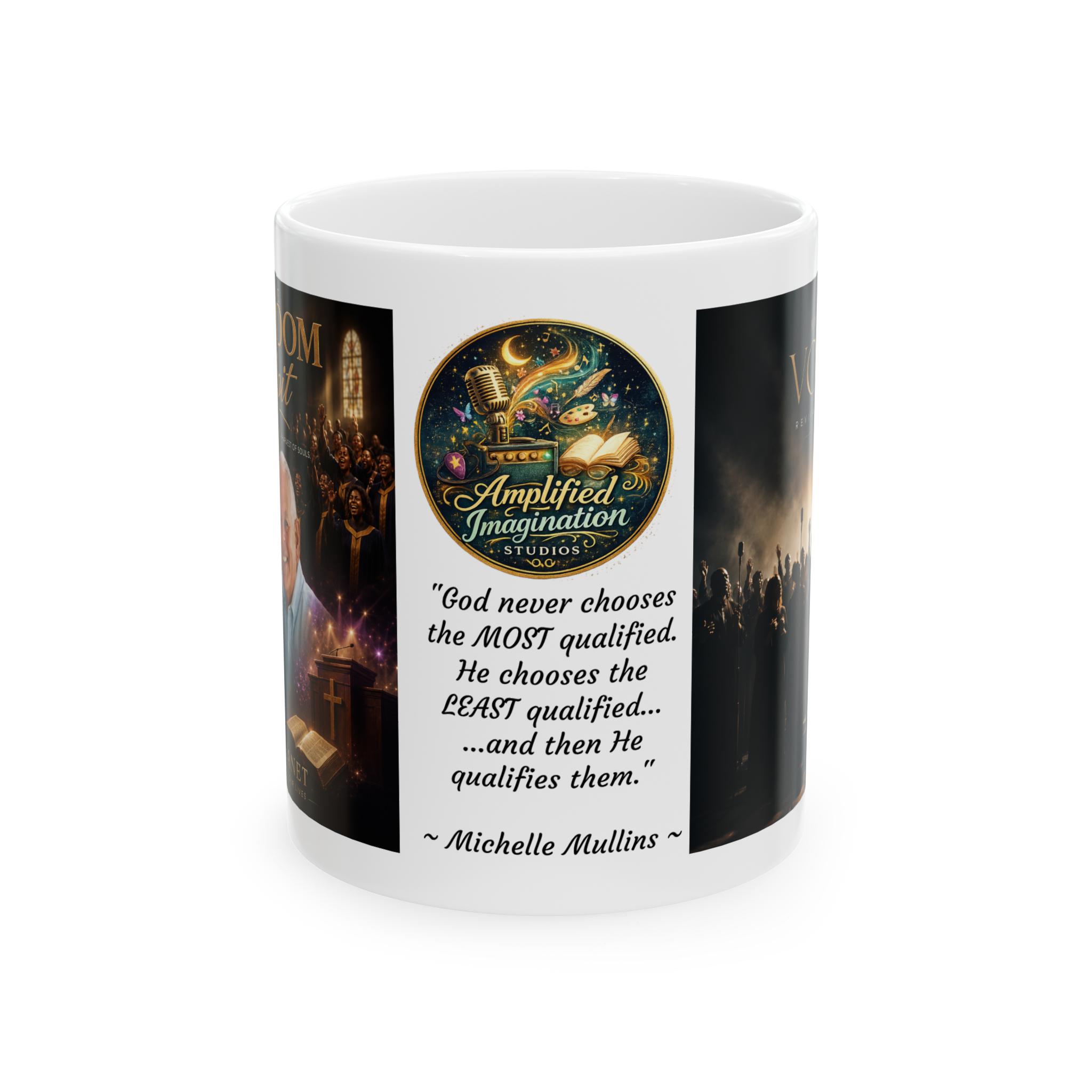 ☕ From the Pool Room to the Pulpit — Coffee Mug | Choir Tribute | Heavenly Voices Revival Mass Choir