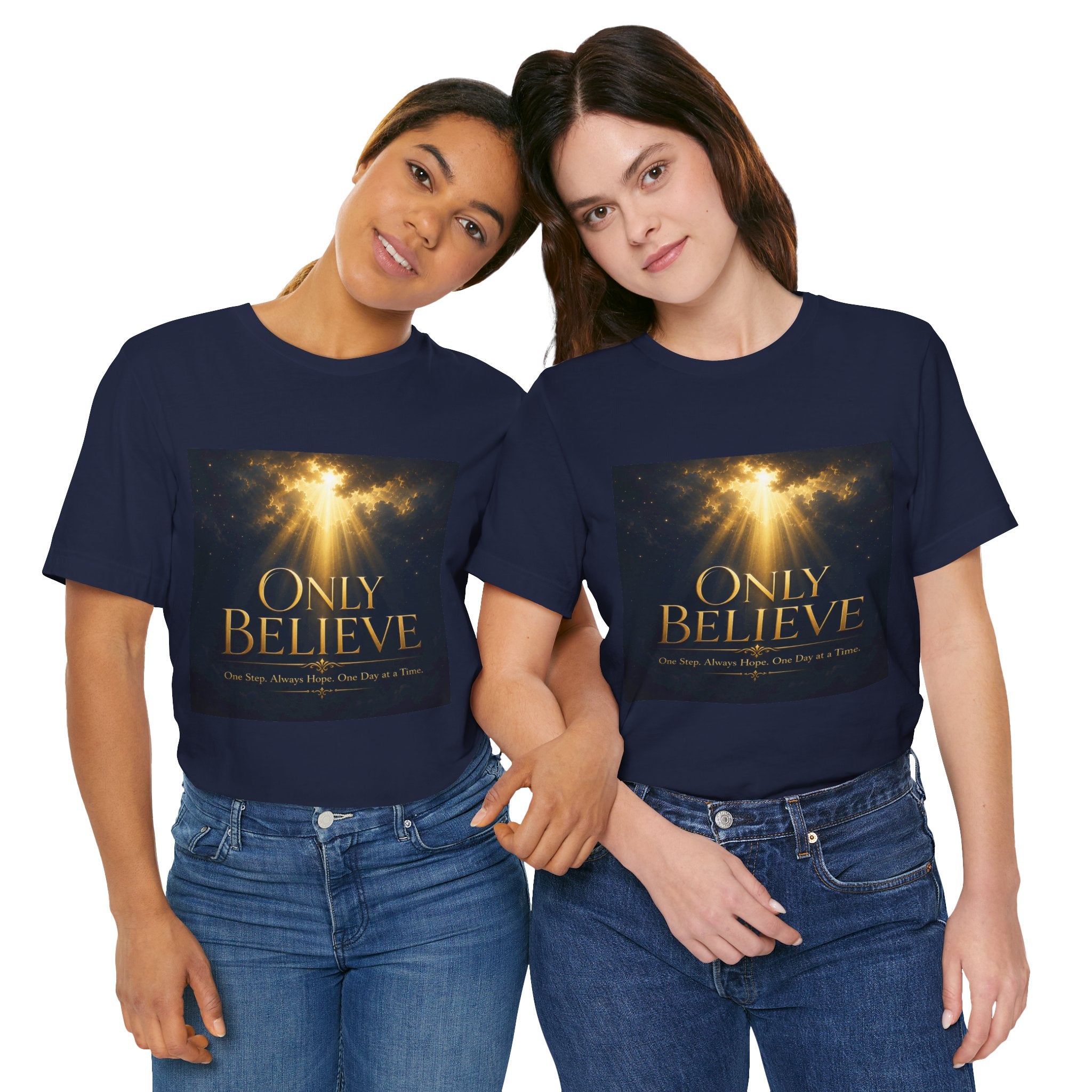 "Only Believe" Inspirational T-Shirt – Amplified Imagination Studios