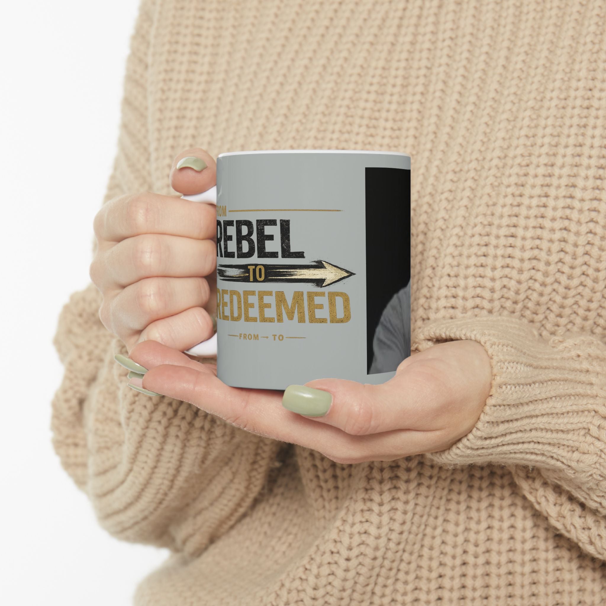 "From Rebel to Redeemed" Coffee Mug