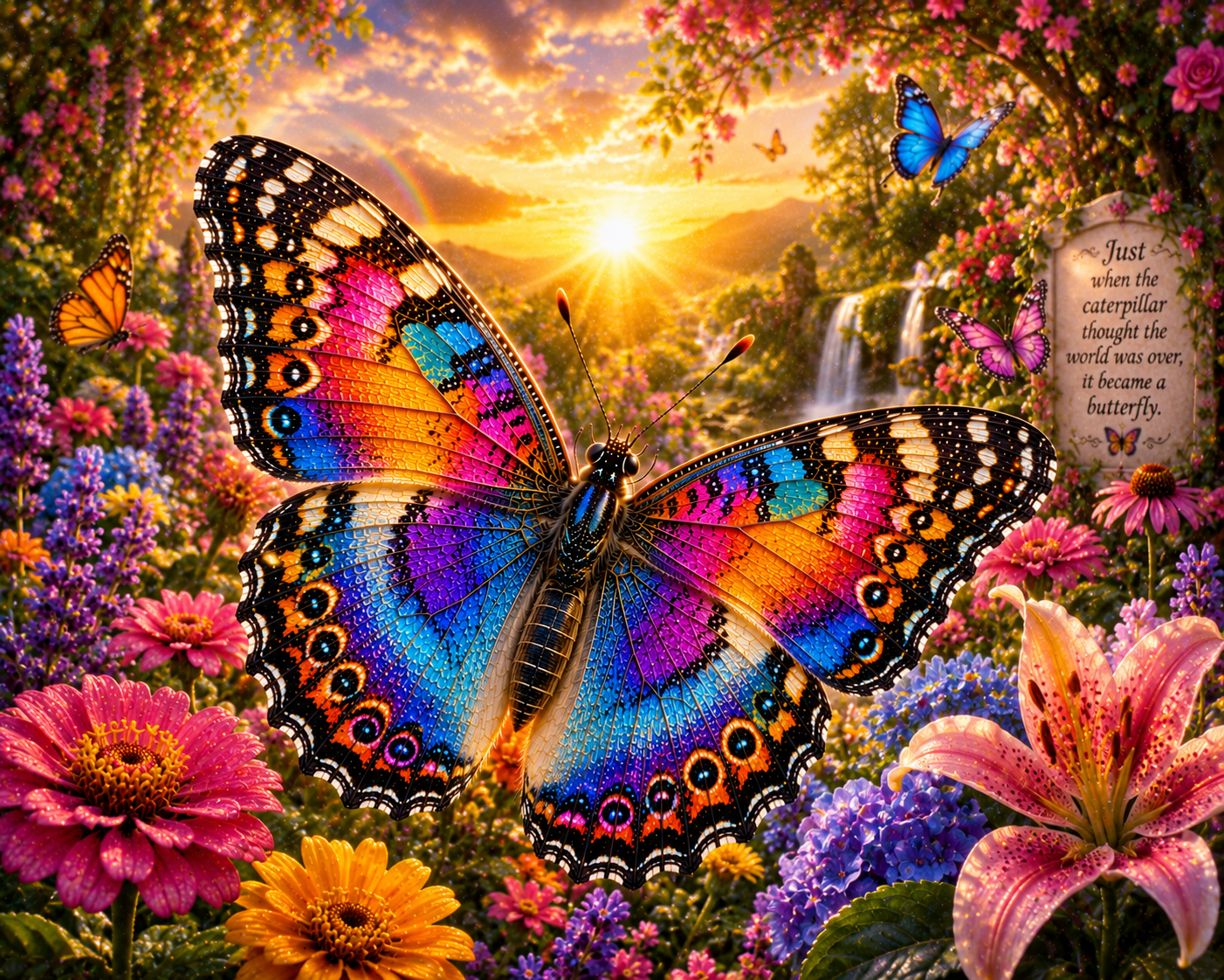 Breathtaking Butterflies #20 - "The Miracle of Transformation"