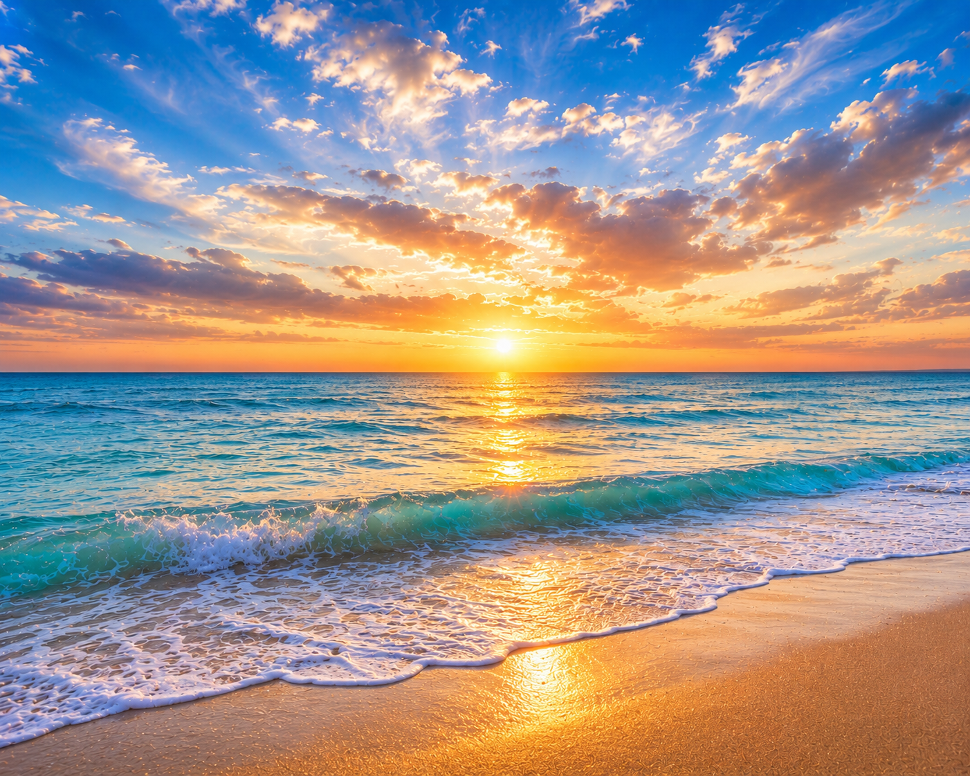 Coastal Calm #20 – "Where the Ocean Meets Forever"