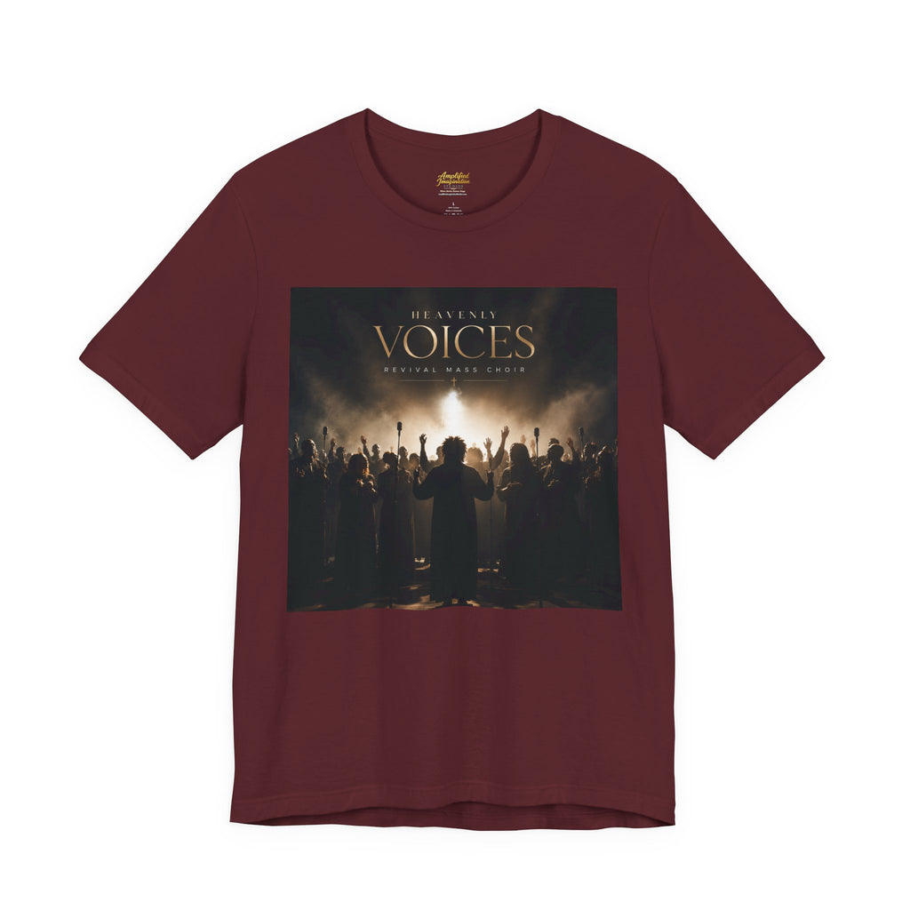 "Heavenly Voices Revival Mass Choir" Inspirational Choir T-Shirt – Amplified Imagination Studios