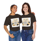 "We Love and Support Pastor Johnny & Janet Hunt for Life!" Unisex Support T-Shirt - TRANSPARENT AROUND THE EDGE