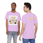 "We Love and Support Pastor Johnny & Janet Hunt for Life!" Unisex Support T-Shirt - TRANSPARENT AROUND THE EDGE