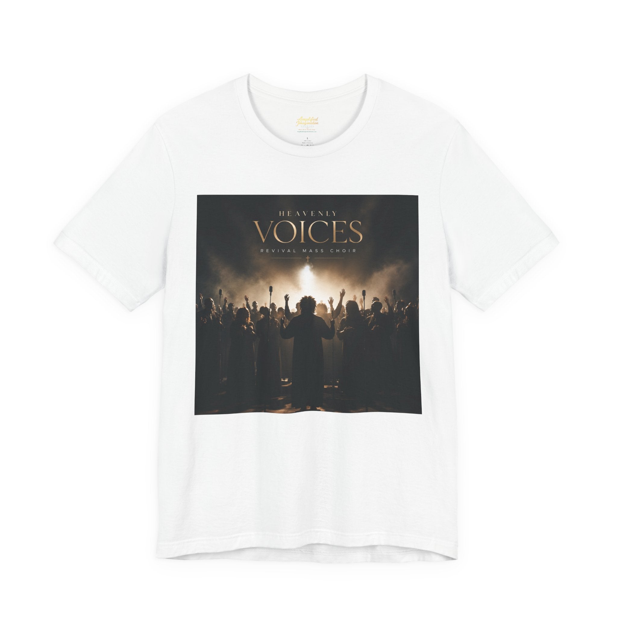 "Heavenly Voices Revival Mass Choir" Inspirational Choir T-Shirt – Amplified Imagination Studios