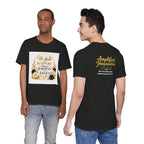 "We Love and Support Pastor Johnny & Janet Hunt for Life!" Unisex Support T-Shirt - TRANSPARENT AROUND THE EDGE