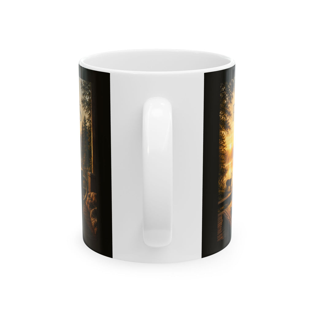 "Happy Father's Day" Coffee Mug – A Man, A Mentor, A Legend