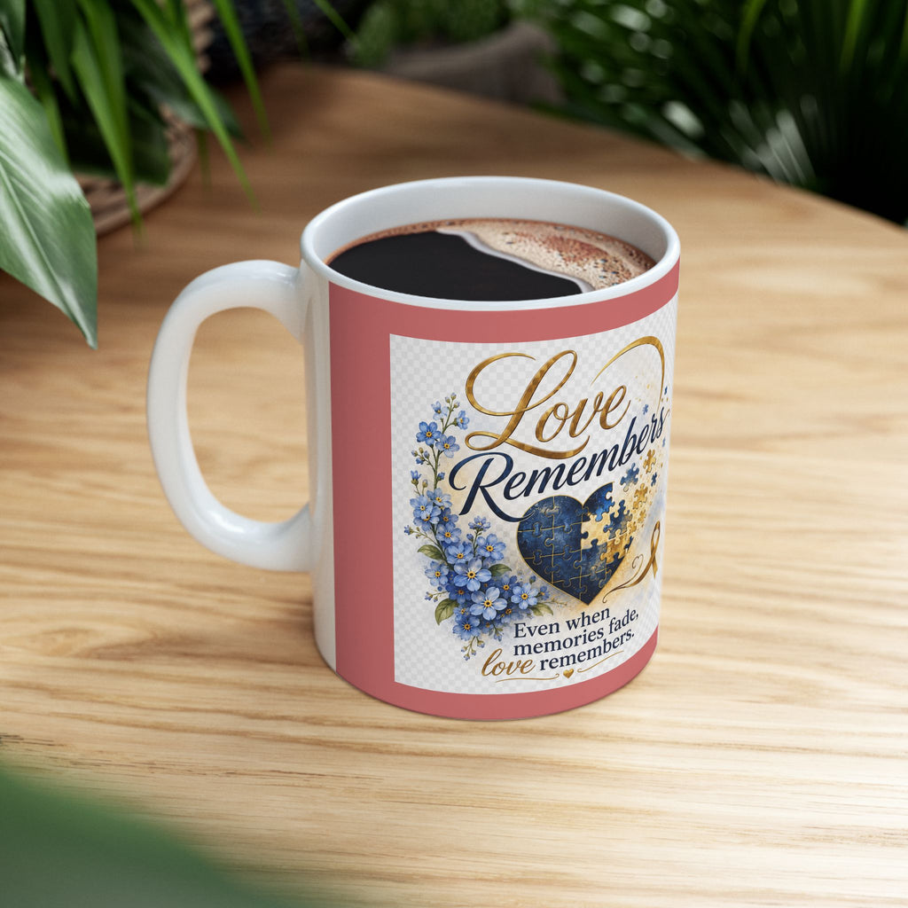 "Love Remembers" Personalized Memorial Mug – Amplified Imagination Studios