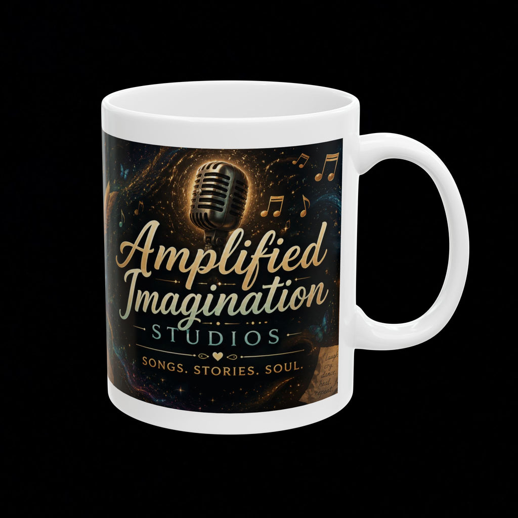 "Amplified Imagination Studios" Logo Mug