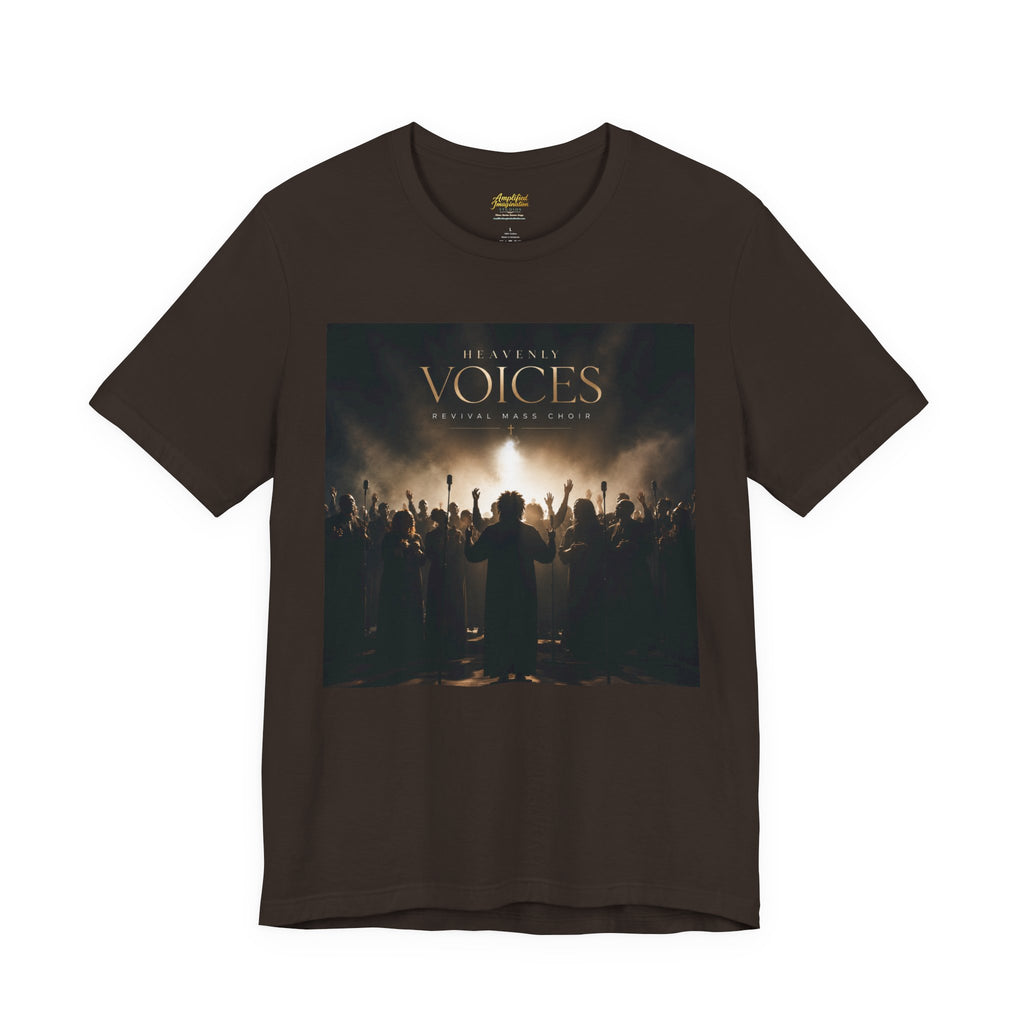 "Heavenly Voices Revival Mass Choir" Inspirational Choir T-Shirt – Amplified Imagination Studios