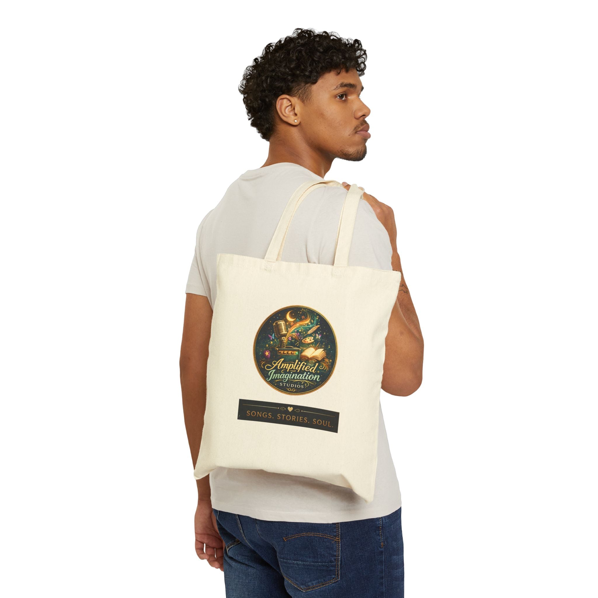 "We Love and Support Pastor Johnny and Janet for Life!" Tote Bag – Amplified Imagination Studios