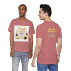 "We Love and Support Pastor Johnny & Janet Hunt for Life!" Unisex Support T-Shirt - TRANSPARENT AROUND THE EDGE