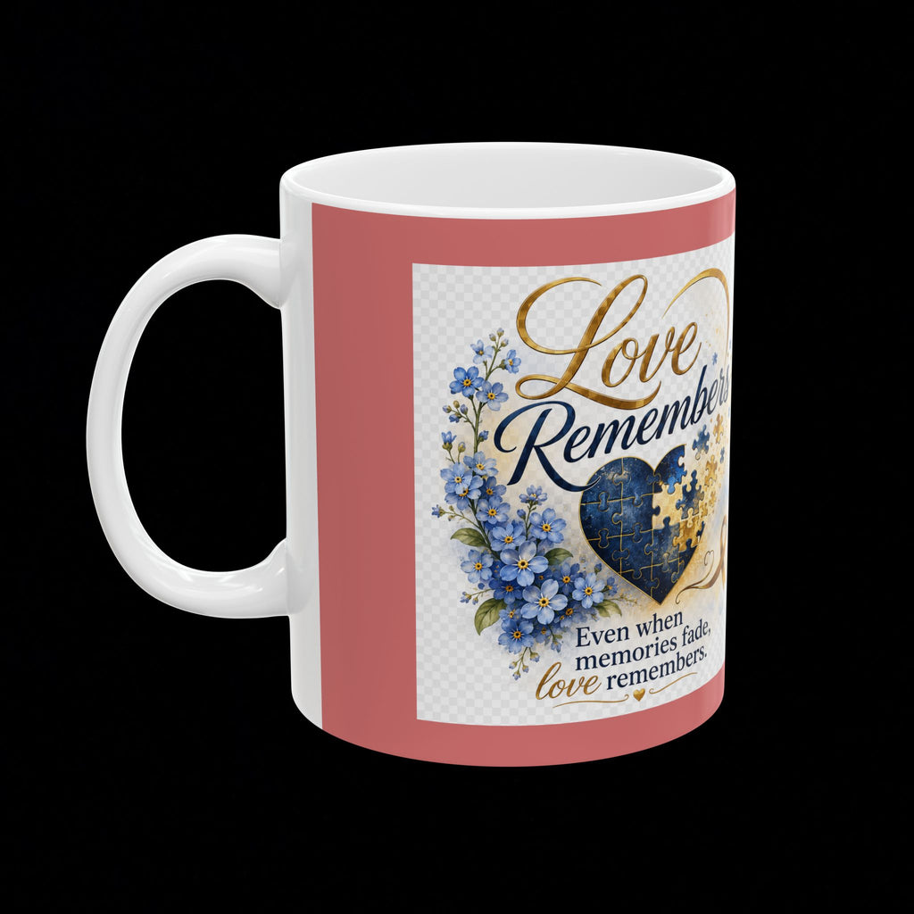 "Love Remembers" Personalized Memorial Mug – Amplified Imagination Studios