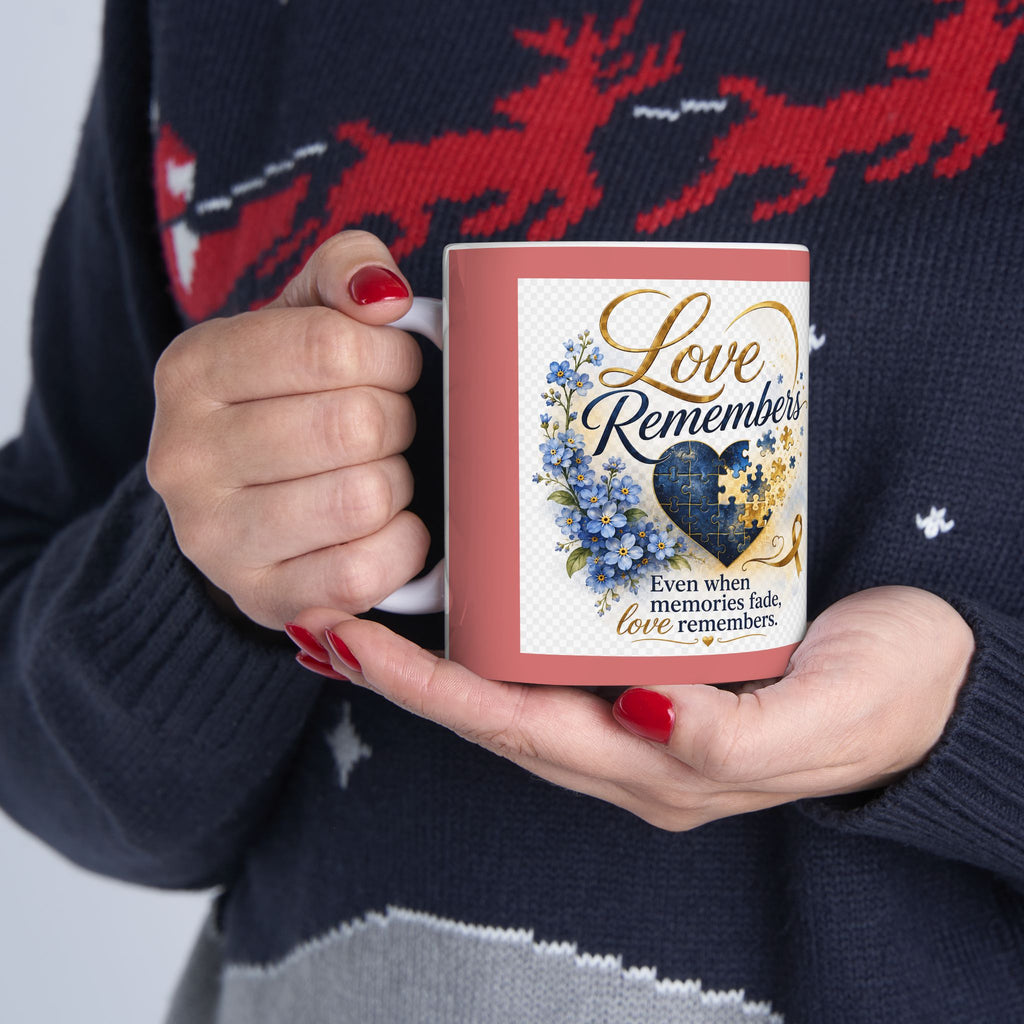 "Love Remembers" Personalized Memorial Mug – Amplified Imagination Studios