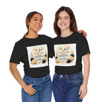 "We Love and Support Pastor Johnny & Janet Hunt for Life!" Unisex Support T-Shirt - TRANSPARENT AROUND THE EDGE