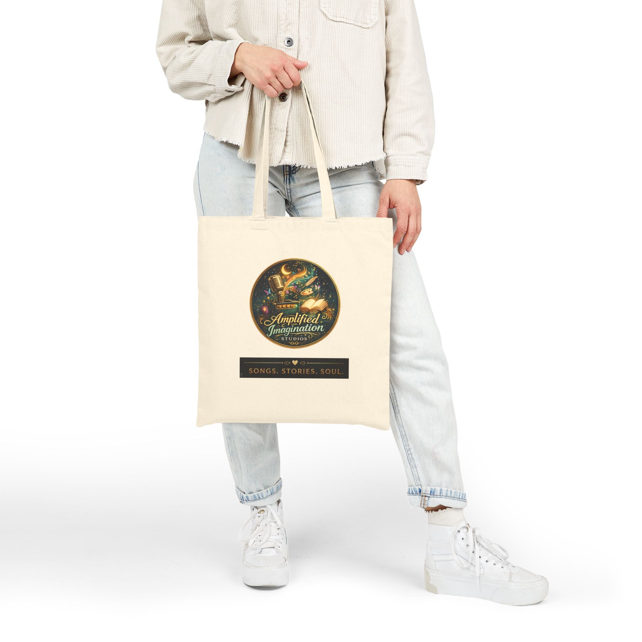 "We Love and Support Pastor Johnny and Janet for Life!" Tote Bag – Amplified Imagination Studios