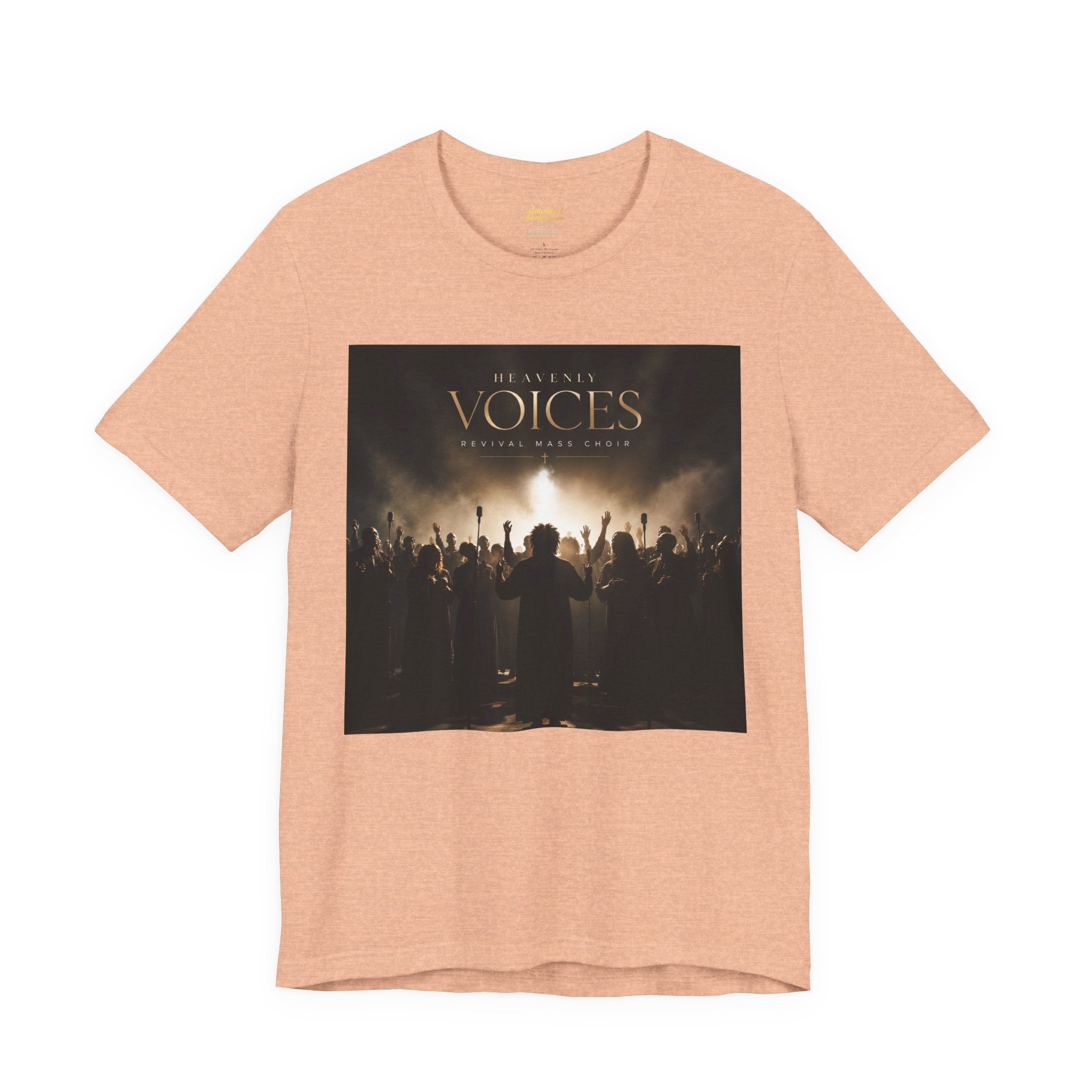 "Heavenly Voices Revival Mass Choir" Inspirational Choir T-Shirt – Amplified Imagination Studios