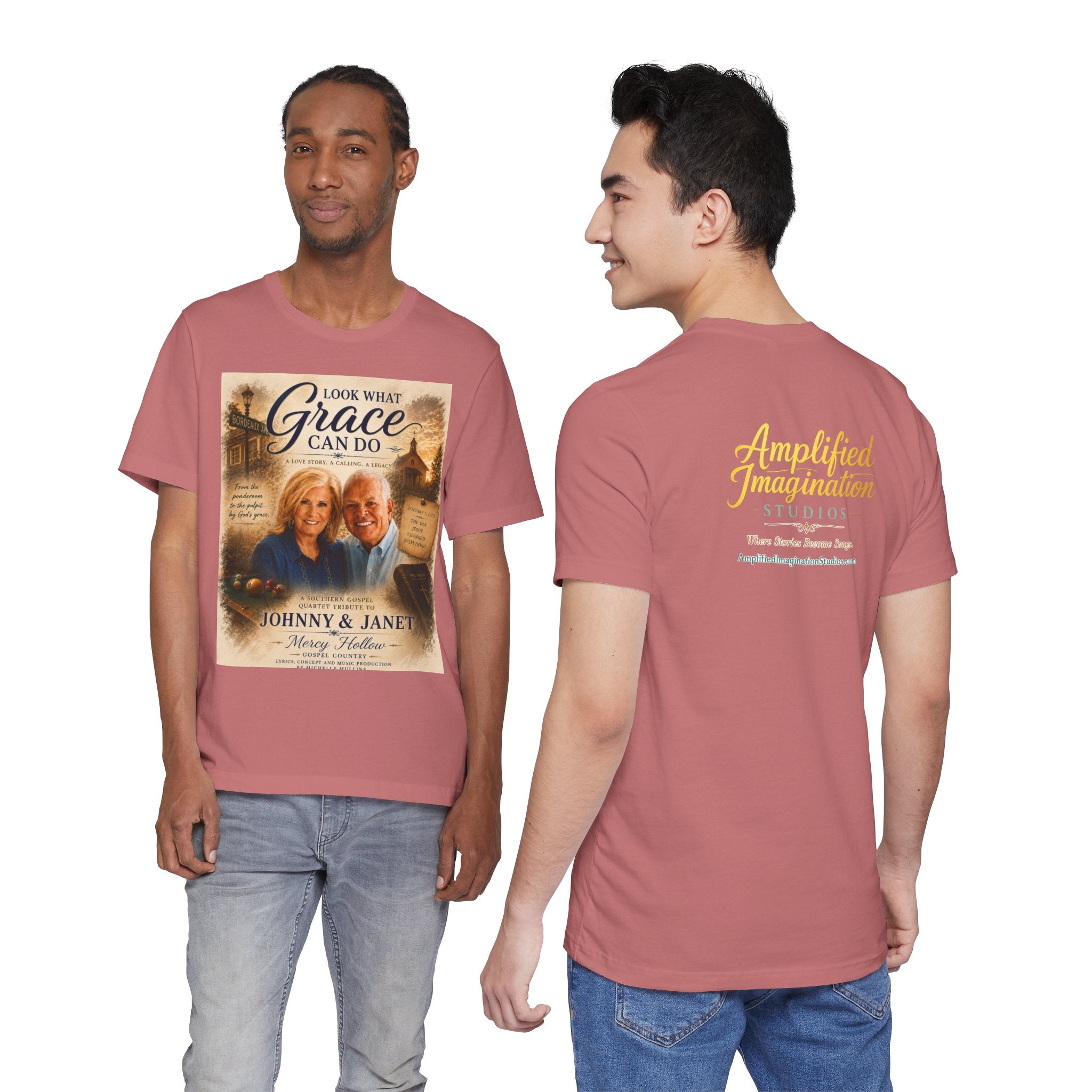 "Look What Grace Can Do" | Johnny & Janet Hunt Tribute T-Shirt