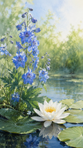 July #13 — “July’s Birth Flowers”