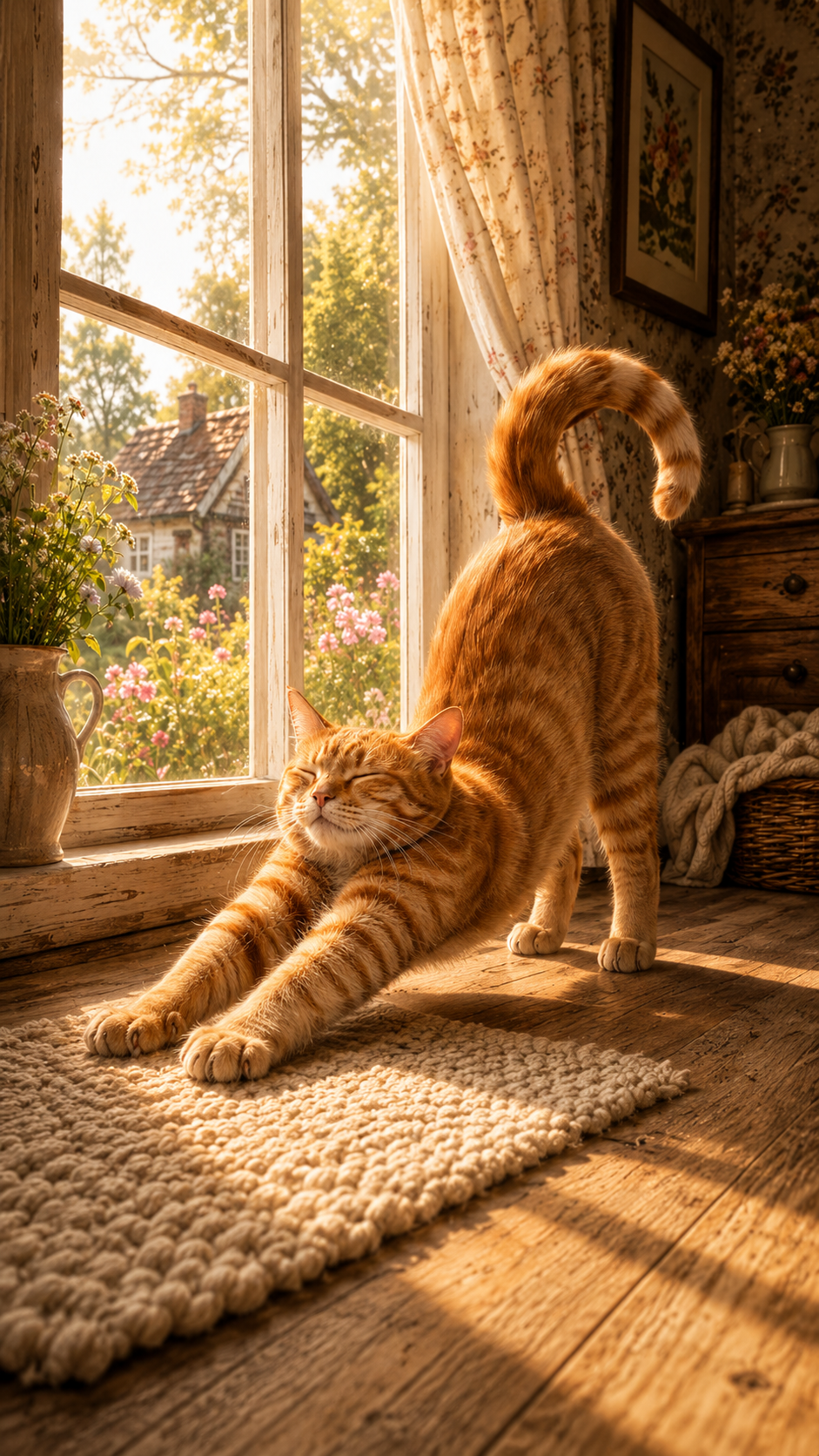 Pretty Kitty #01 - "Morning Stretch"