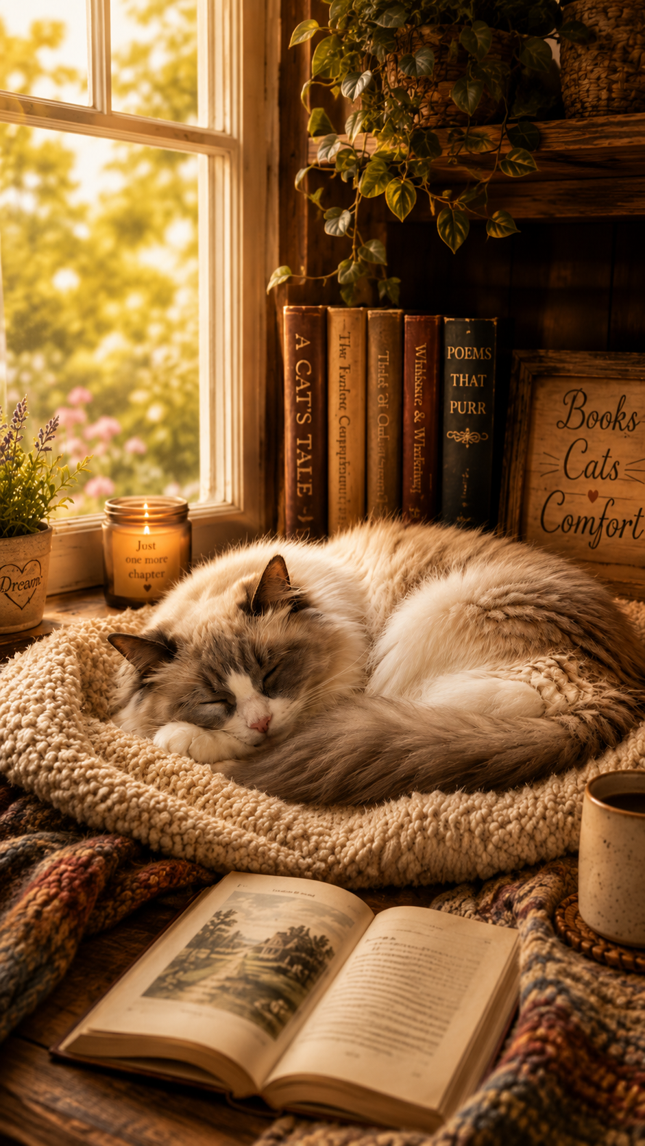 Pretty Kitty #05 - "Storytime Snooze"