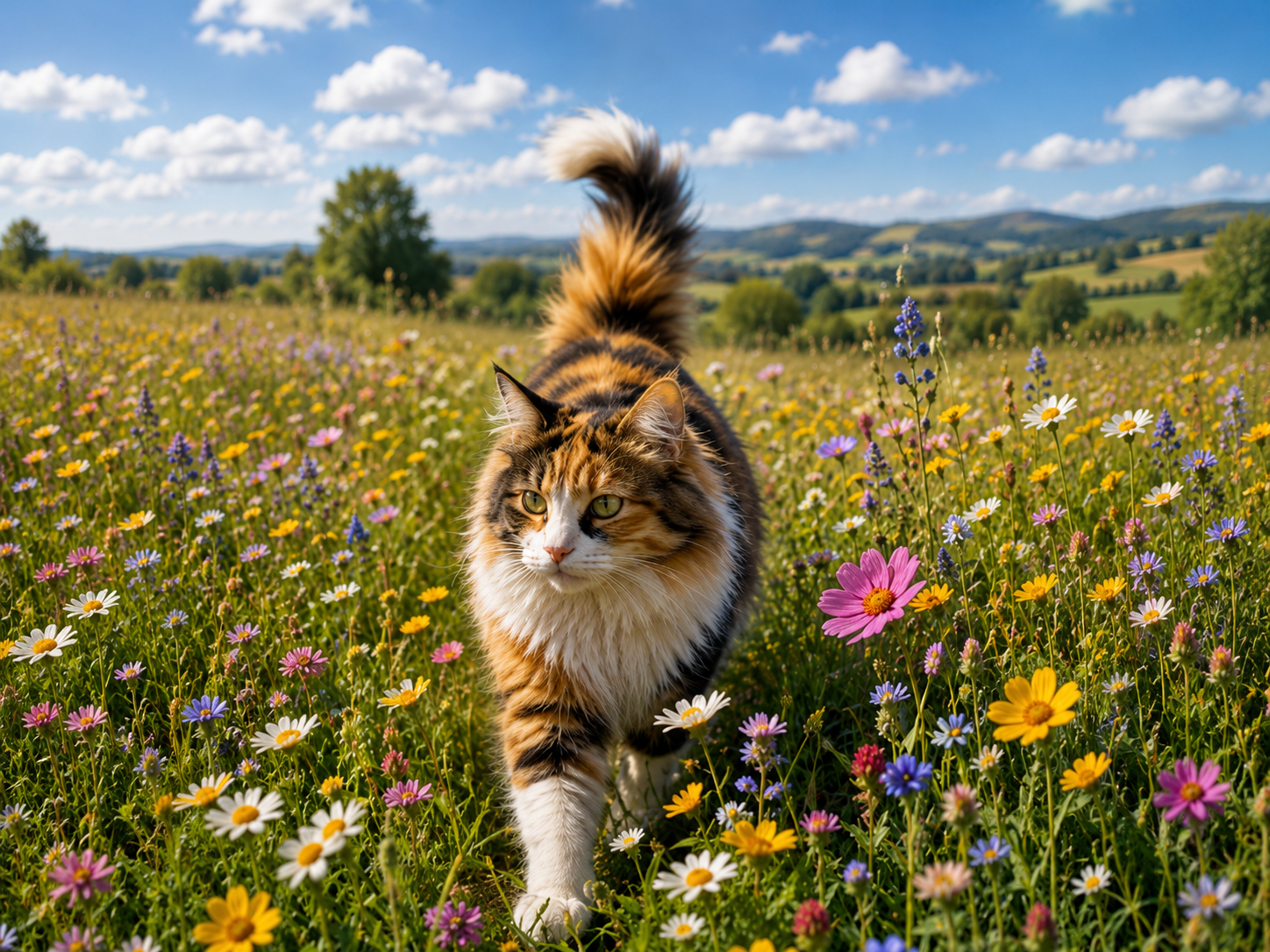 Pretty Kitty #03 - "Wildflower Wanderer"