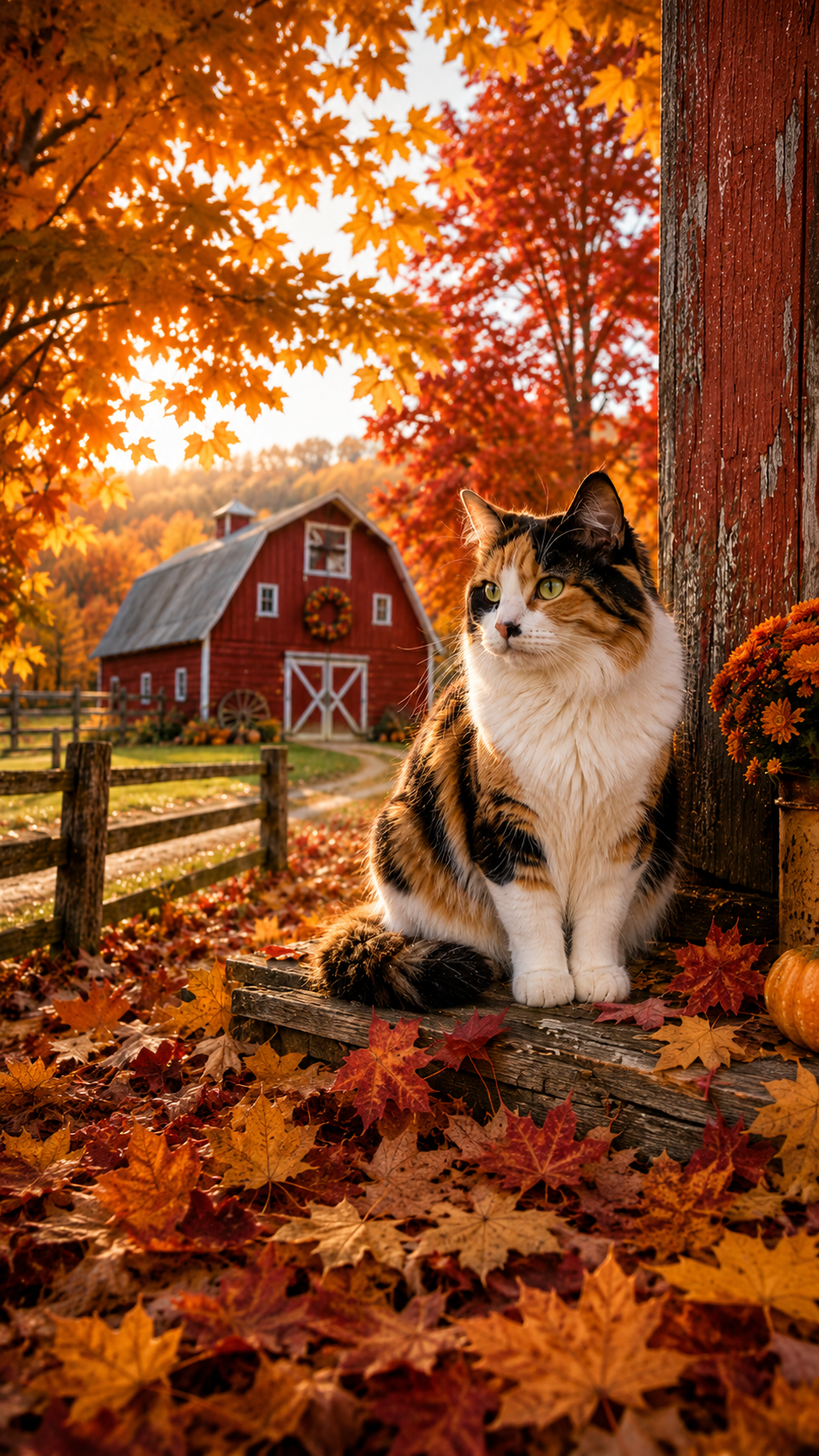 Pretty Kitty #08 - "Autumn Barn"