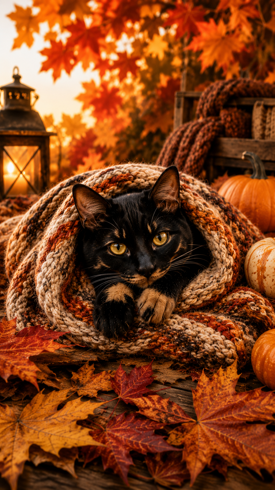 Pretty Kitty #09 - "Autumn Snuggles"