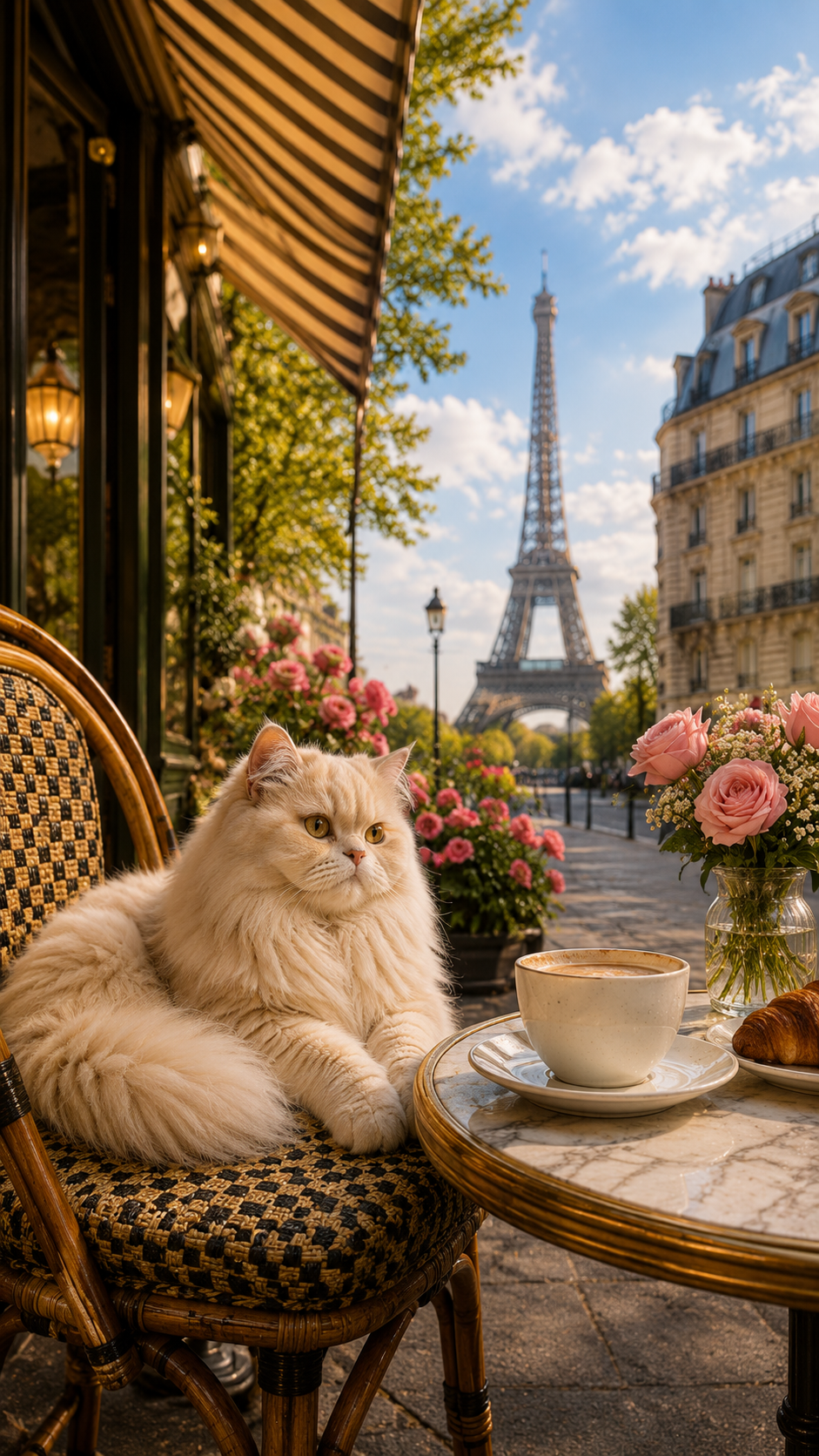 Pretty Kitty #13 - "Paris Café"