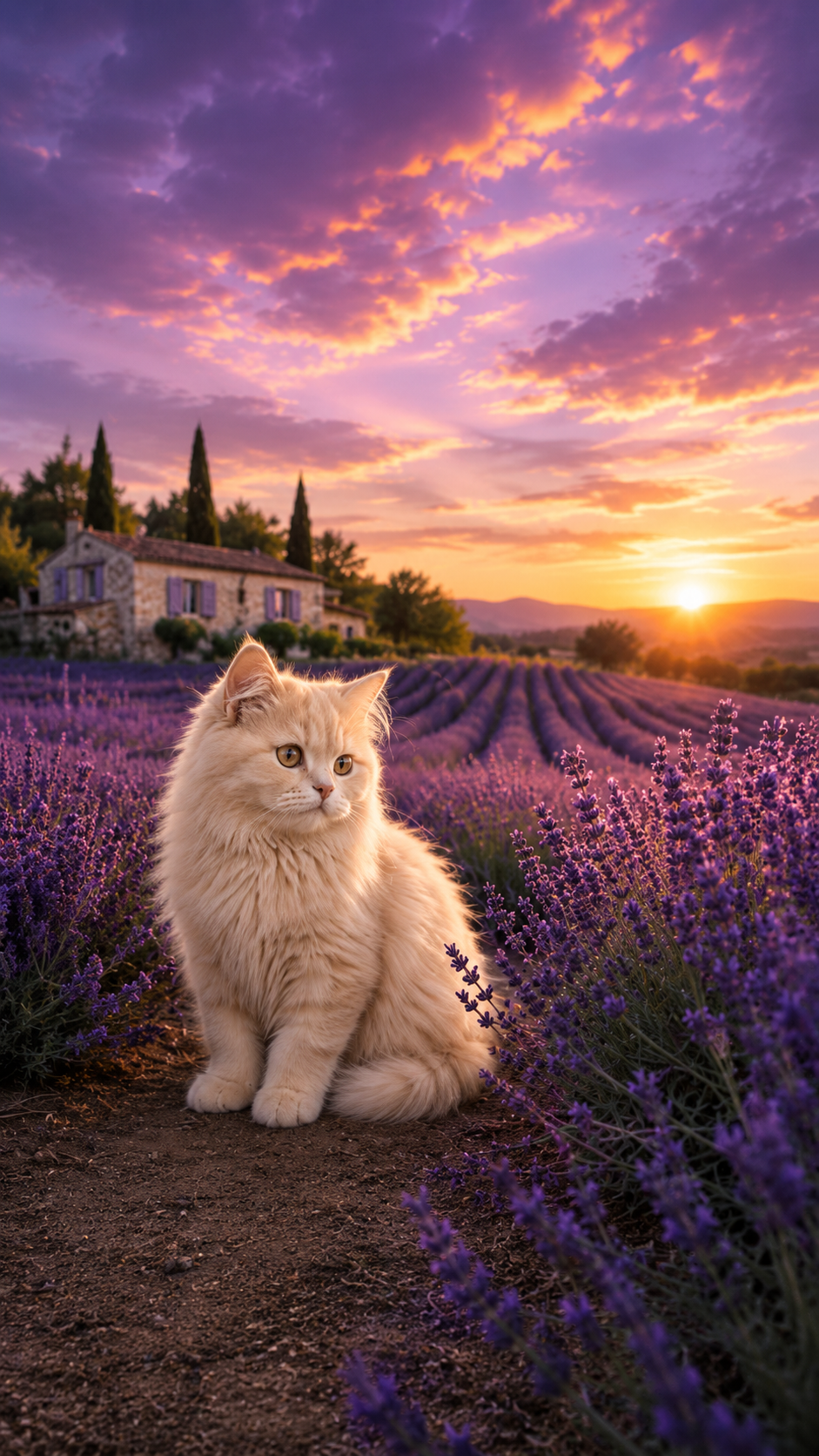 Pretty Kitty #15 - "Lavender Dreams"