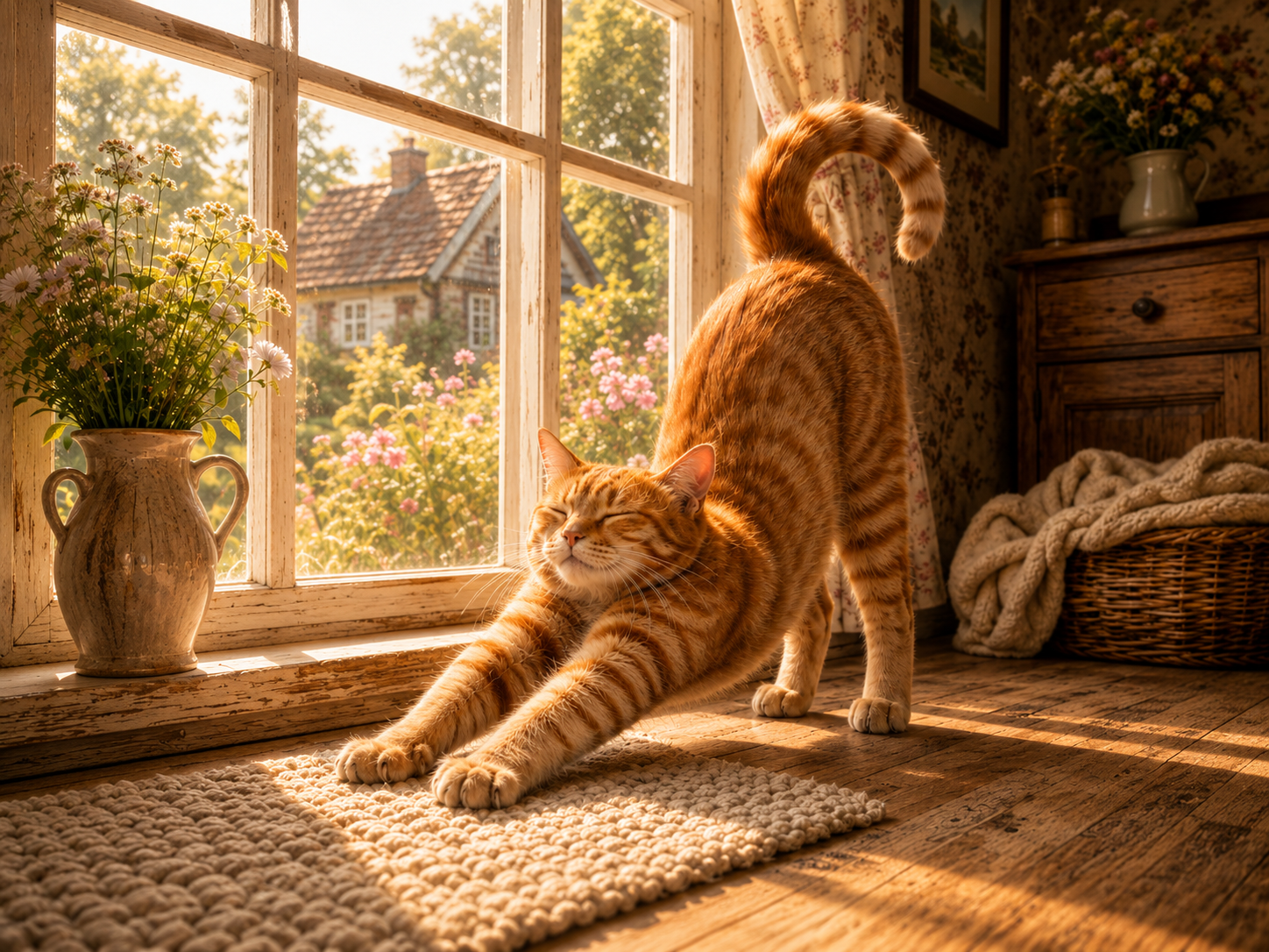 Pretty Kitty #01 - "Morning Stretch"