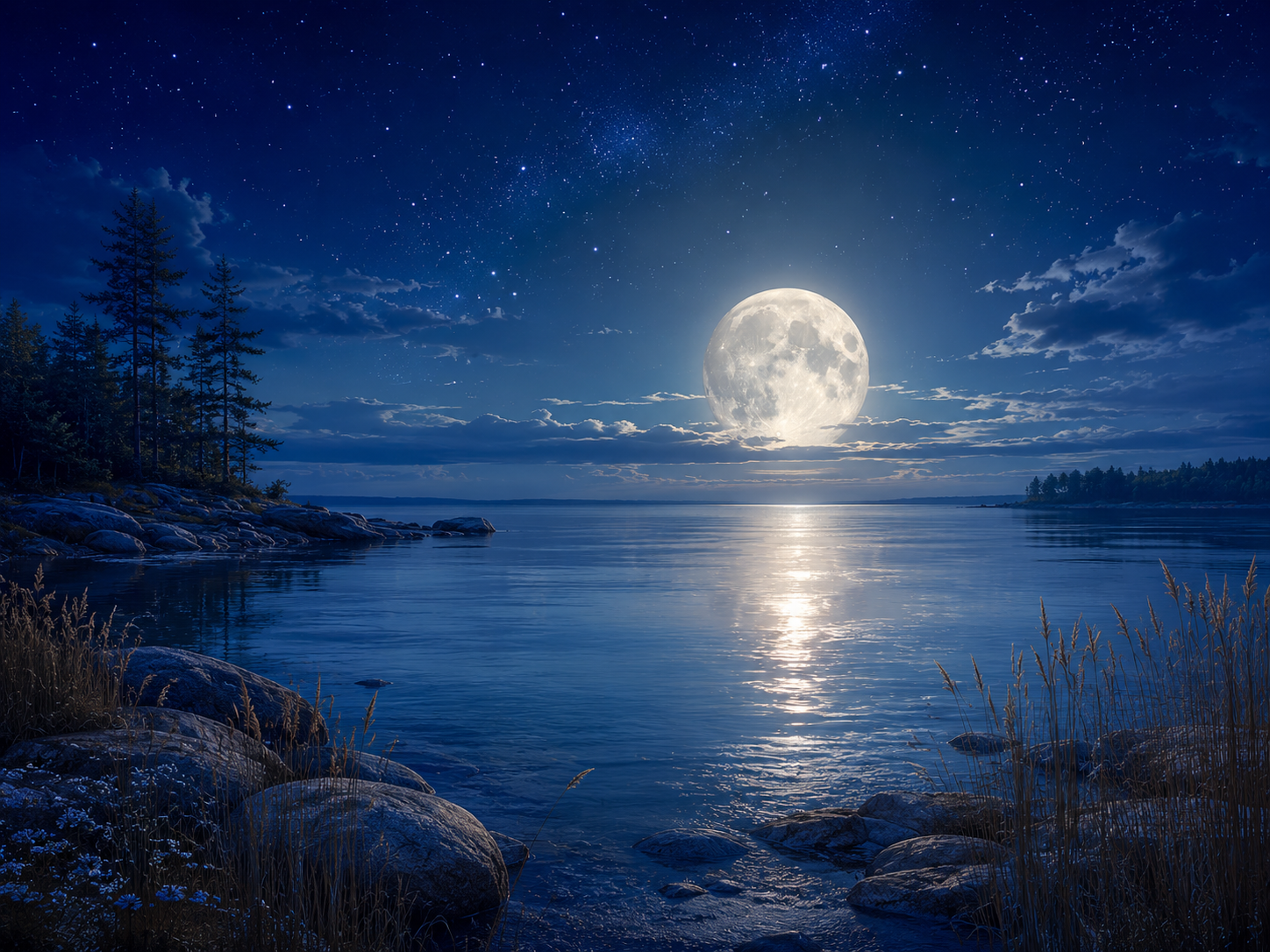July #04 — “Cancer Moon Over Quiet Water”