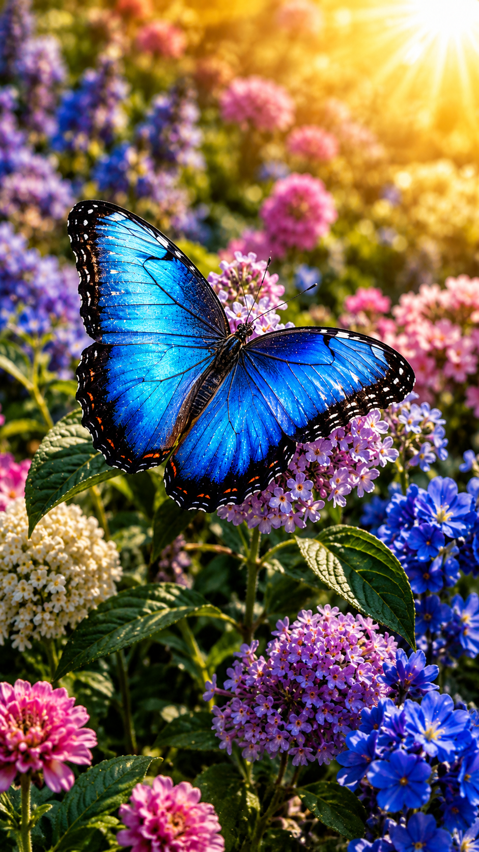 Breathtaking Butterflies #02 – "Blue Wings of Serenity"