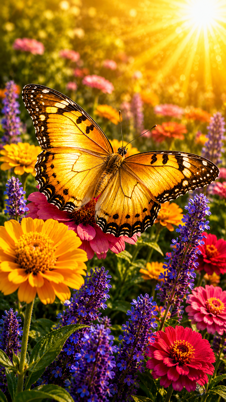 Breathtaking Butterflies #03 – "Golden Wings of Hope"