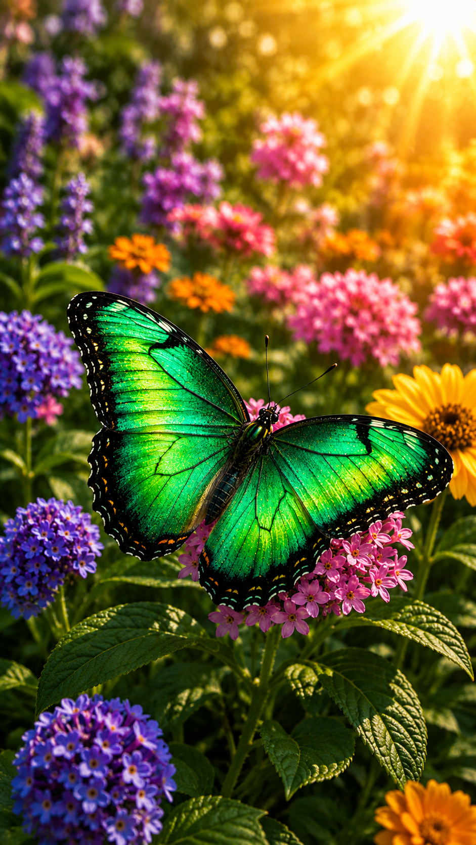 Breathtaking Butterflies #05 – "Emerald Whisper"
