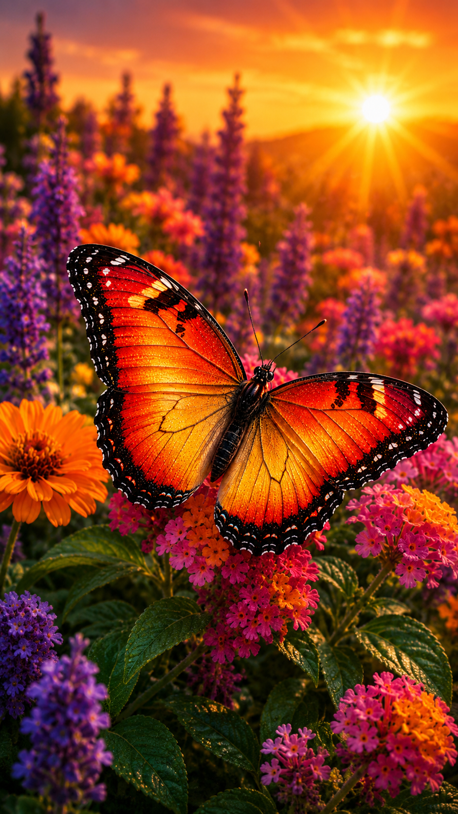 Breathtaking Butterflies #08 – "Sunset Symphony"
