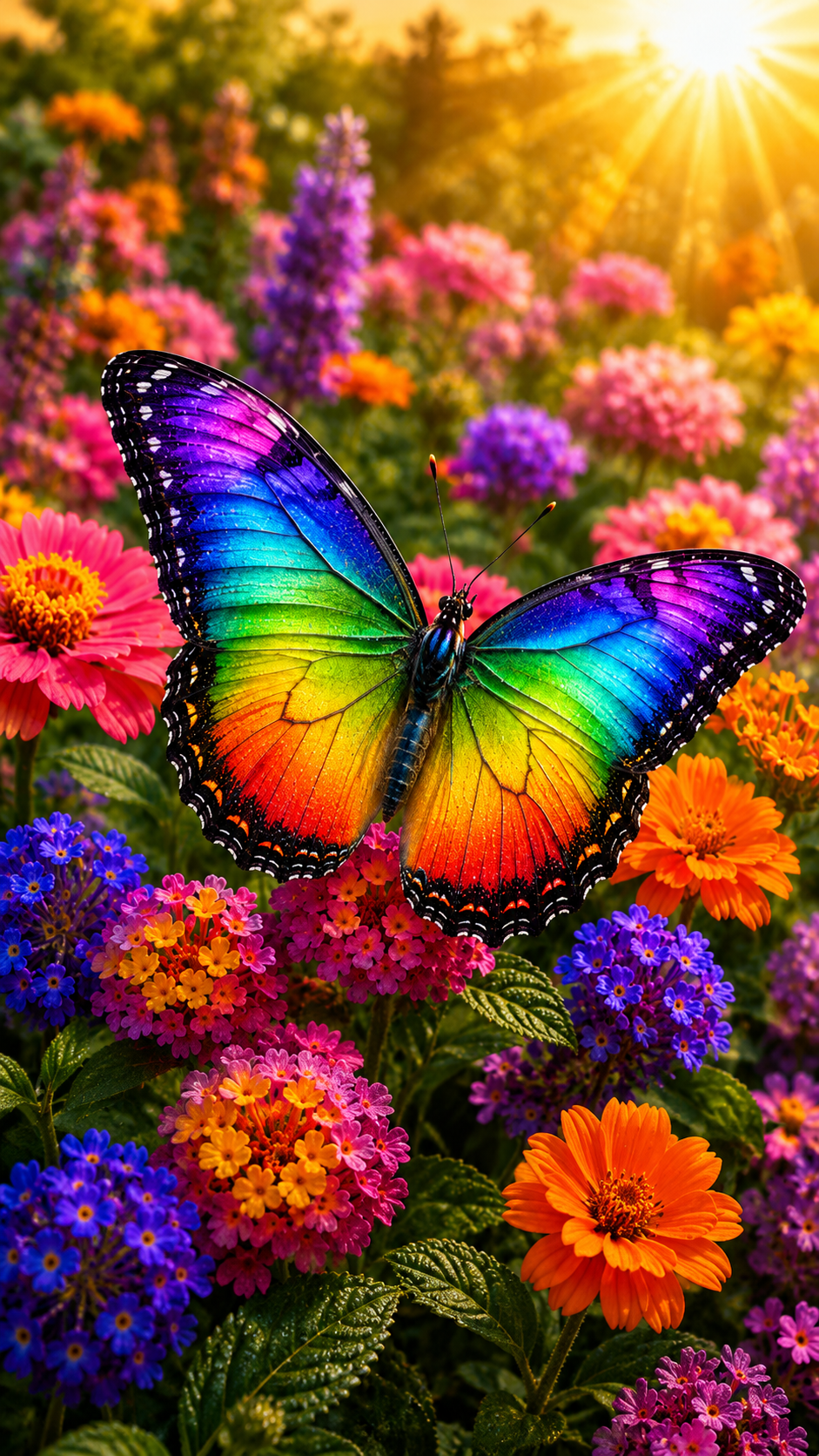 Breathtaking Butterflies #09 – "Rainbow Wings"