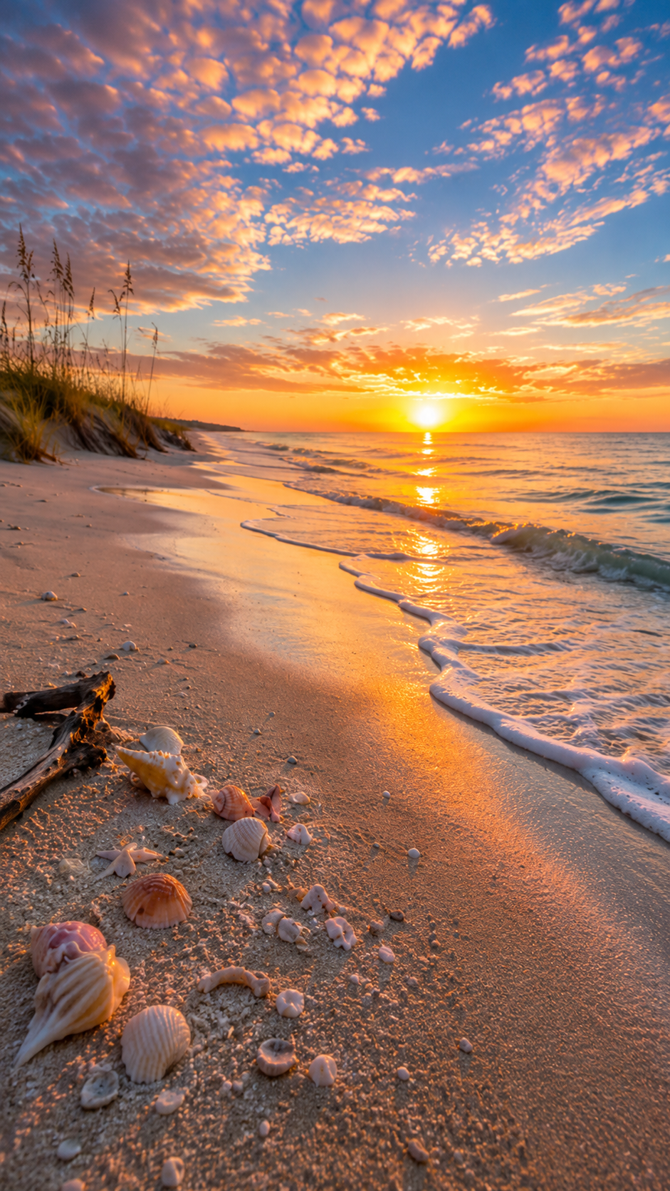 Coastal Calm #01 – "First Light on the Shore"