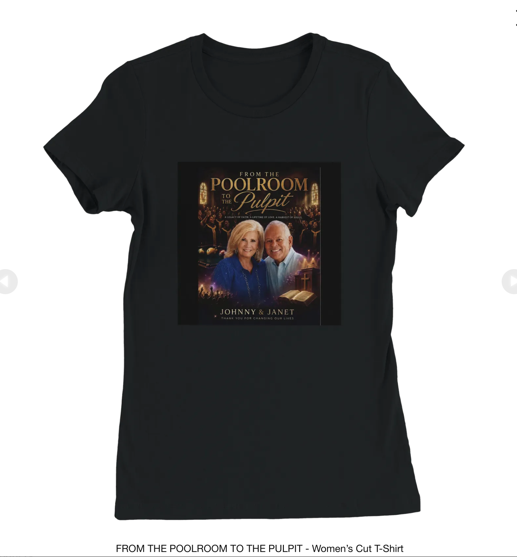 🎱 From the Poolroom to the Pulpit — Official Merchandise