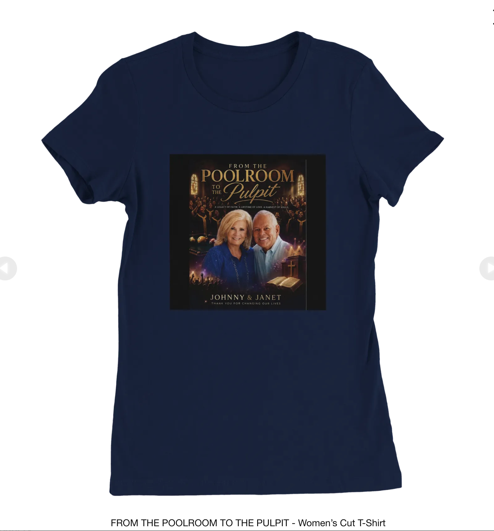 🎱 From the Poolroom to the Pulpit — Official Merchandise