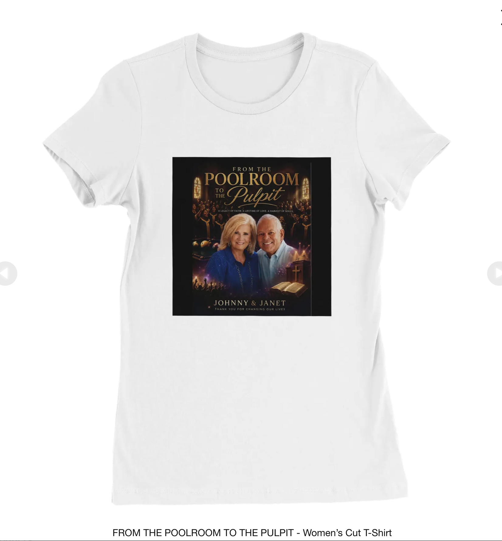 🎱 From the Poolroom to the Pulpit — Official Merchandise