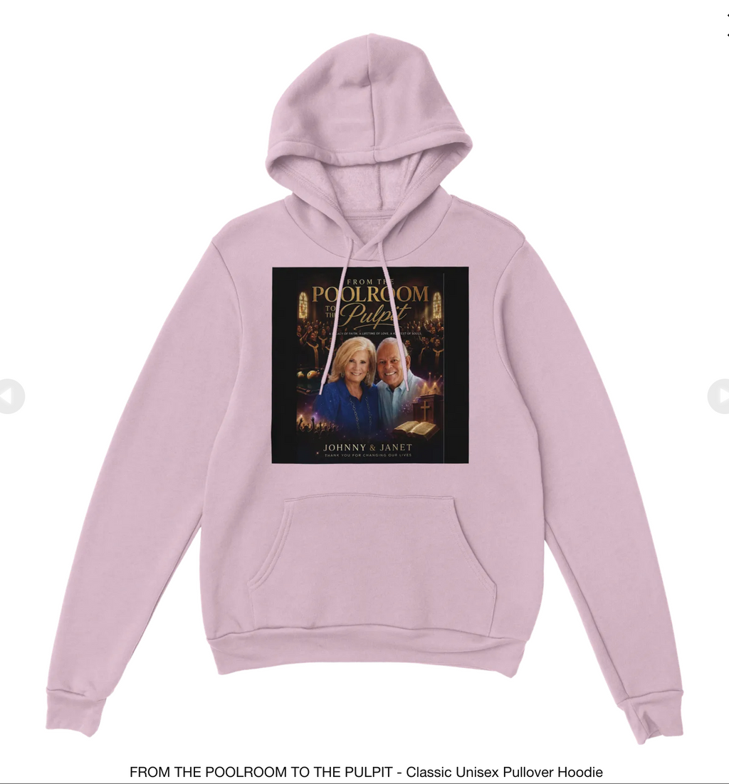 🎱 From the Poolroom to the Pulpit — Official Merchandise
