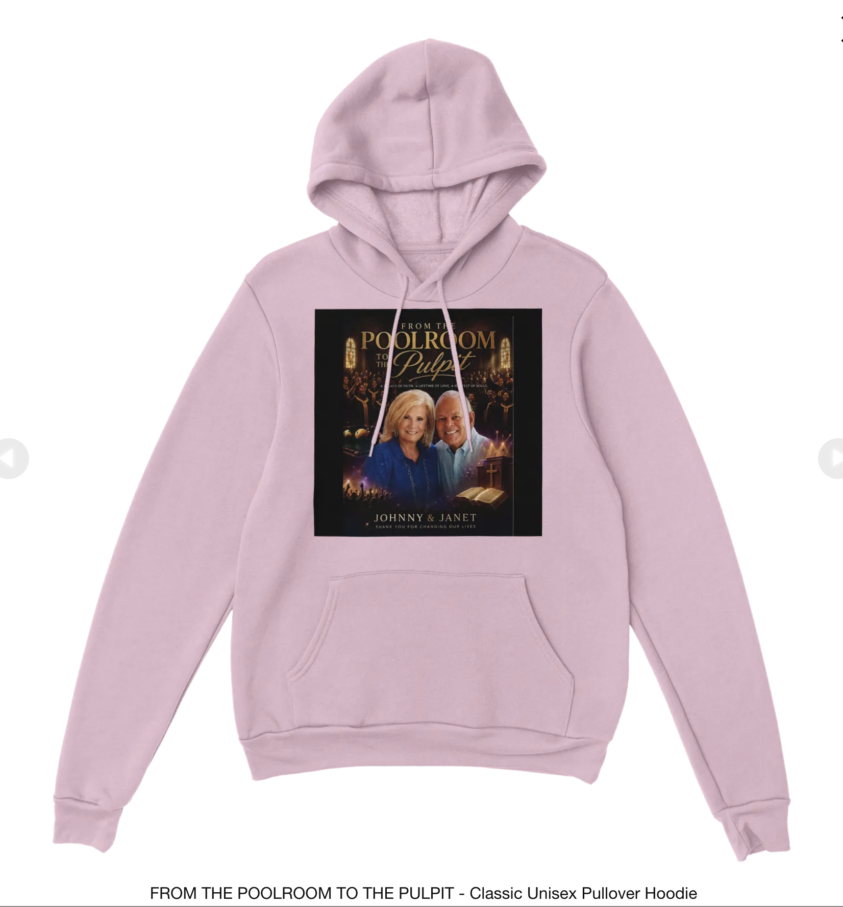 🎱 From the Poolroom to the Pulpit — Official Merchandise