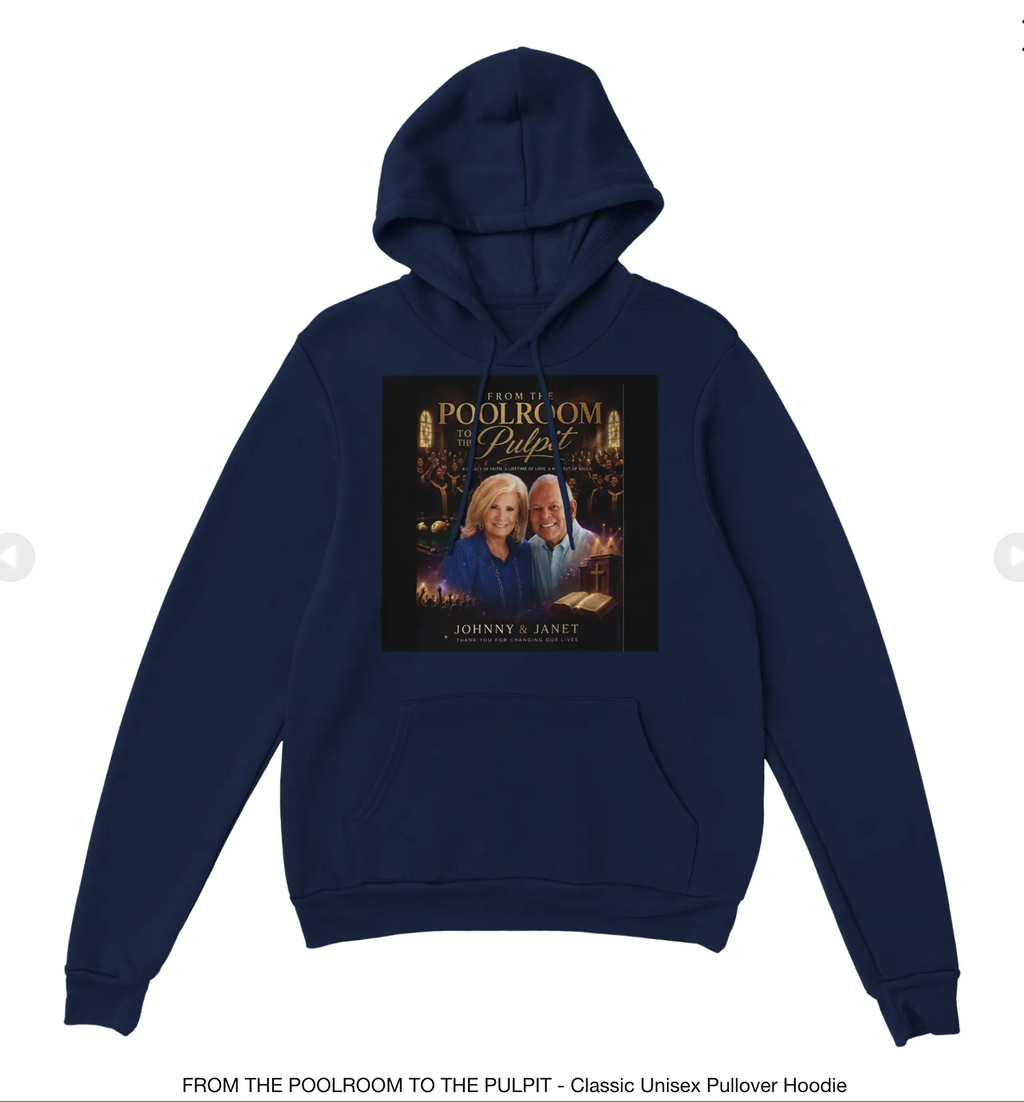 🎱 From the Poolroom to the Pulpit — Official Merchandise