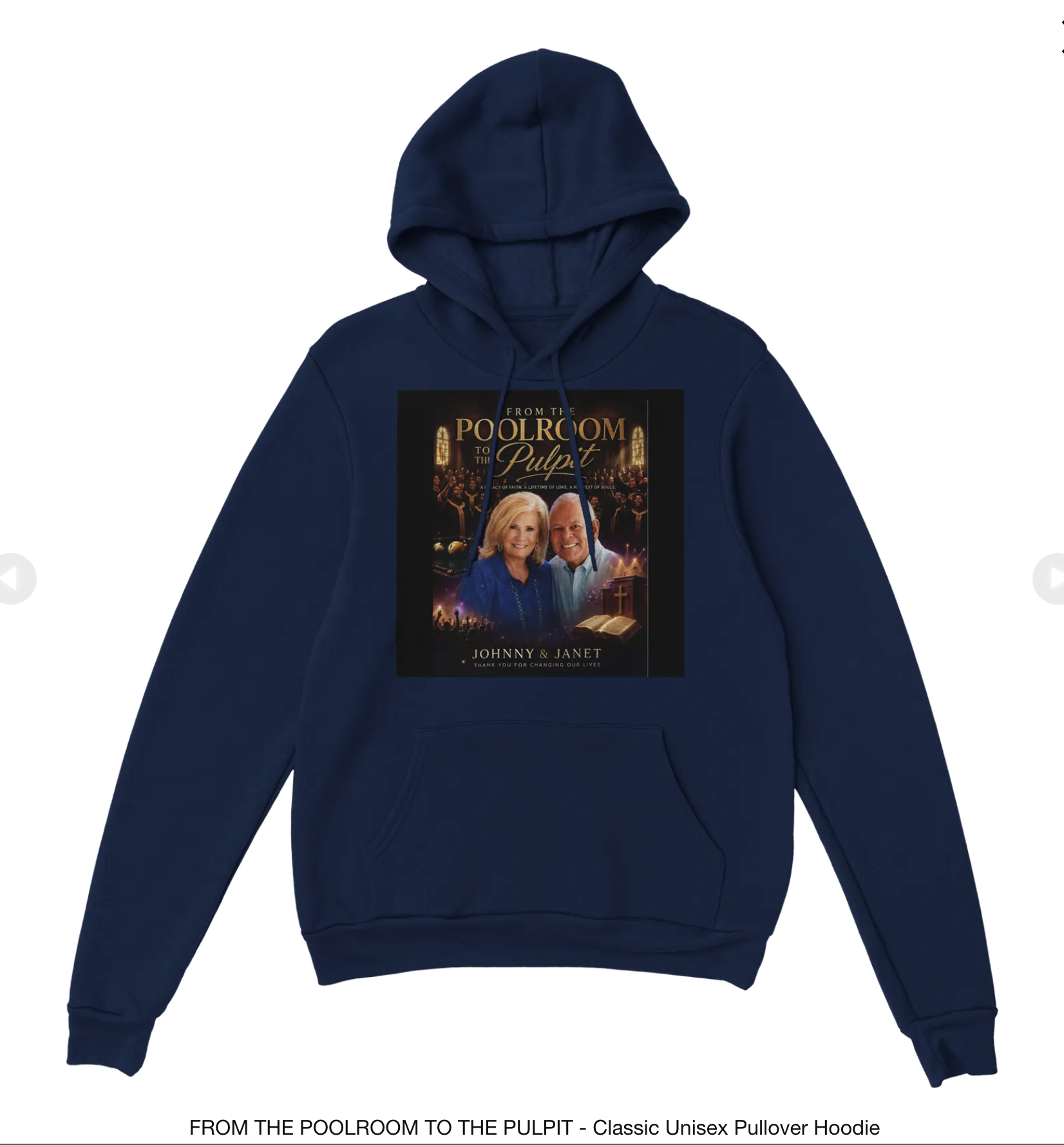 🎱 From the Poolroom to the Pulpit — Official Merchandise